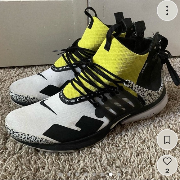 Nike Air Presto Acronym trainers; Sz 10.0; great used condition - Picture 5 of 13